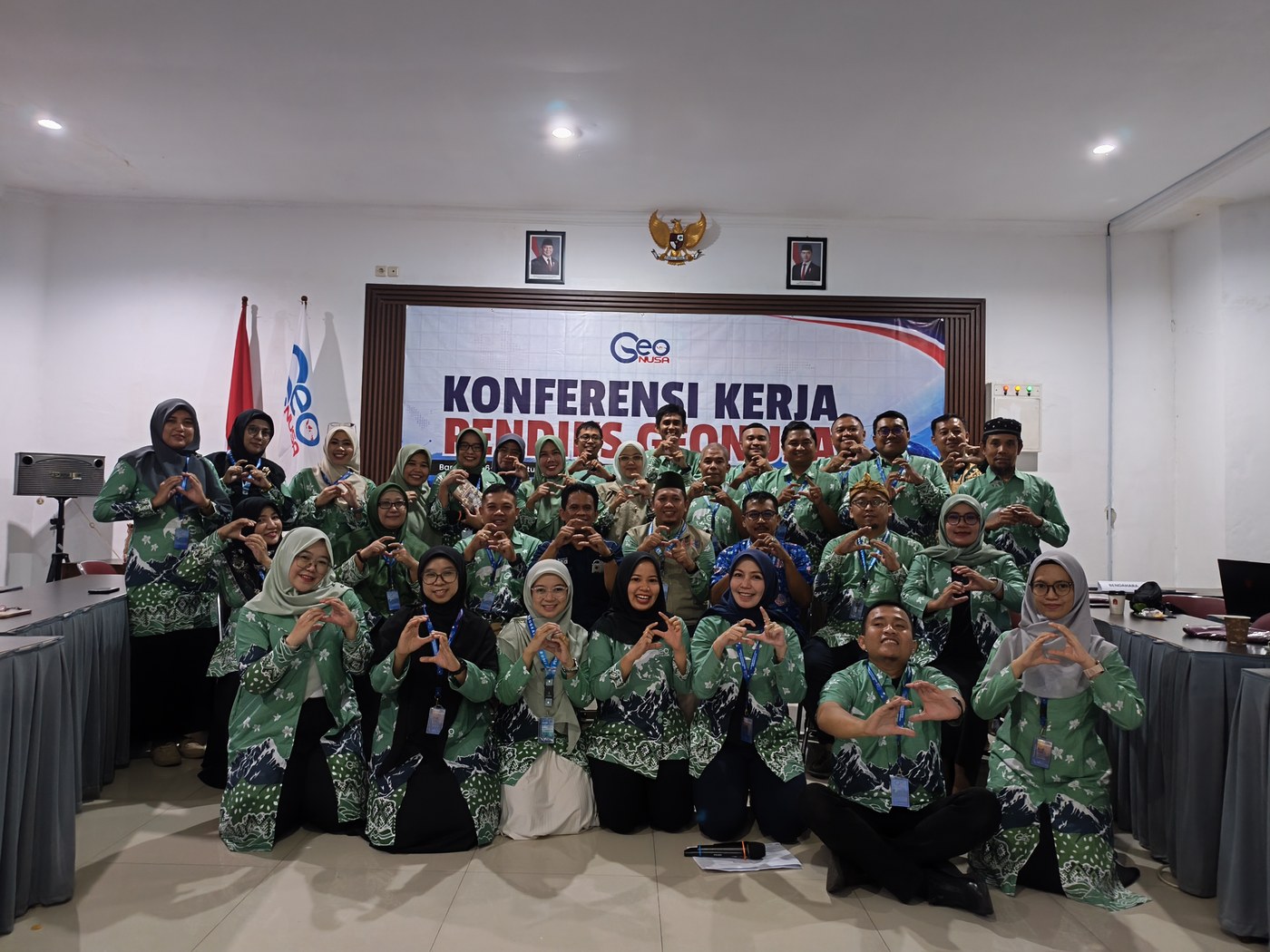 Pengurus PENDIKS GEONUSA dalam Konferensi Kerja